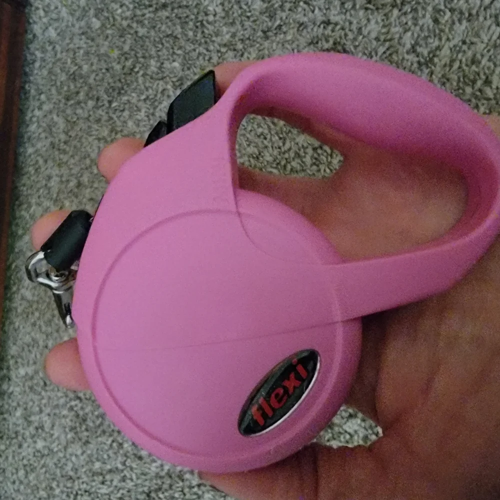 Flexi Pink Retractable Leash